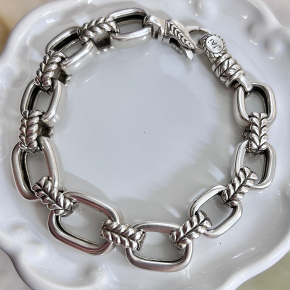 Jai John Hardy Textured Bracelet Sterling Silver 925 - Picture 9 of 9